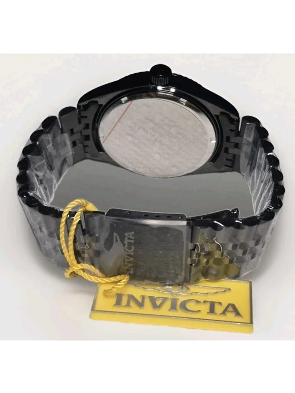 Invicta Men’s “Blackout” Watch-Specialty Serrate 43mm-Stainless Steel- (79018)